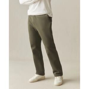 NWOT American Giant Men's Straight Cotton Sweatpant Deep Olive Size Large